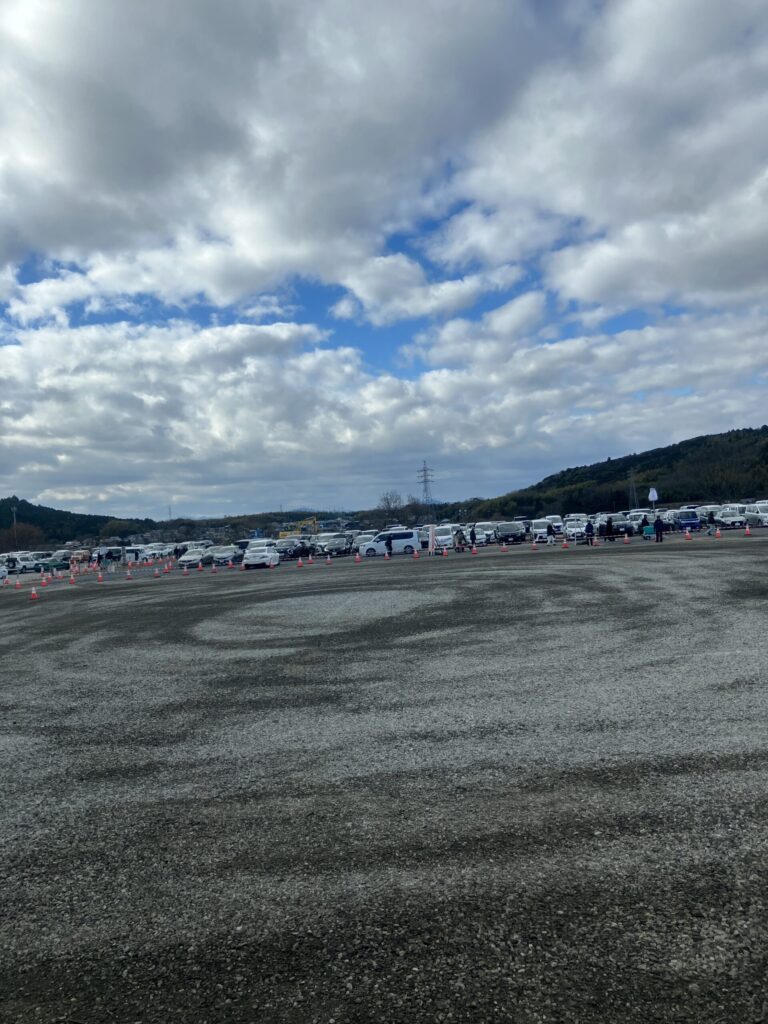 パーク＆バスライド臨時駐車場